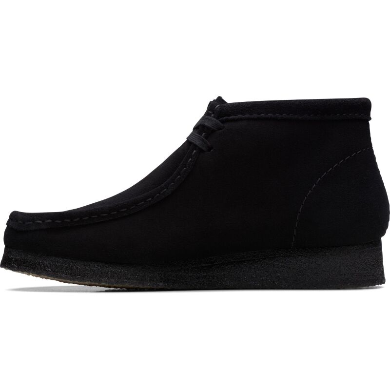 Clarks Wallabee Boot Men's 1219 Black Suede