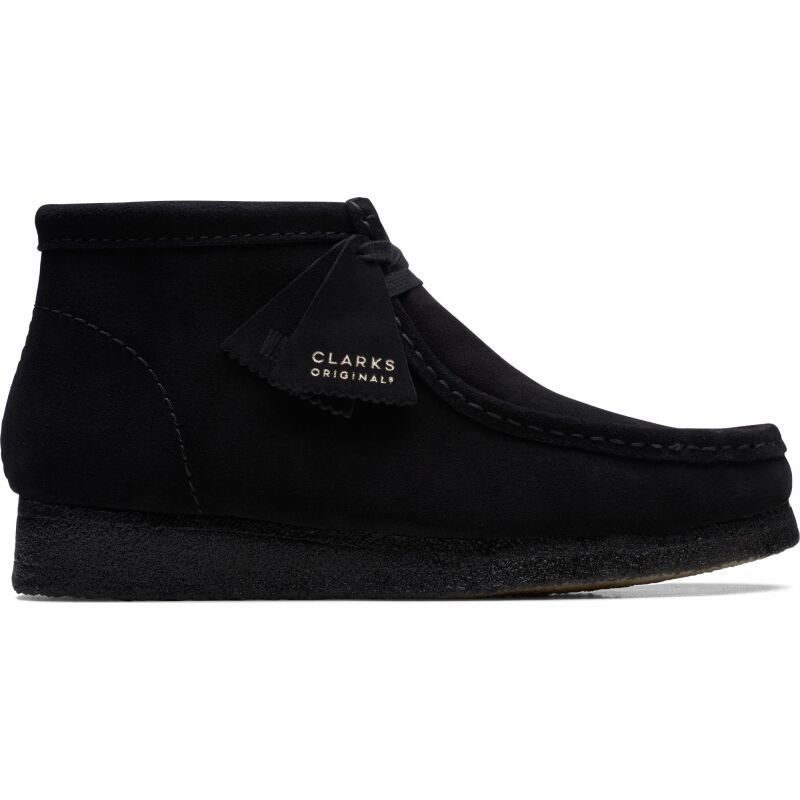 Clarks Wallabee Boot Men's 1219 Black Suede