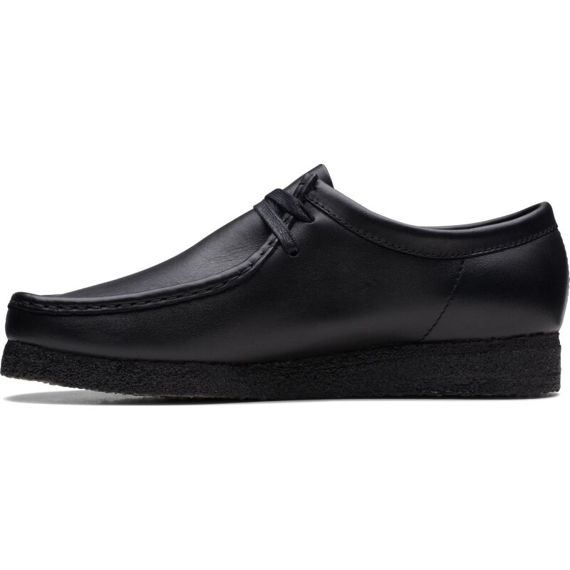 Clarks Wallabee Men's 1216 Black Leather