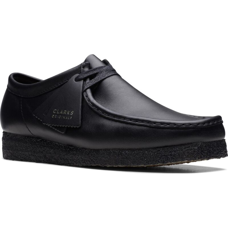 Clarks Wallabee Men's 1216 Black Leather