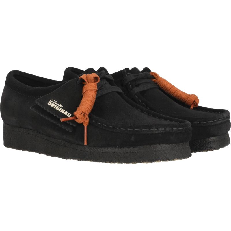 Clarks Wallabee Women's 1219 Black Suede