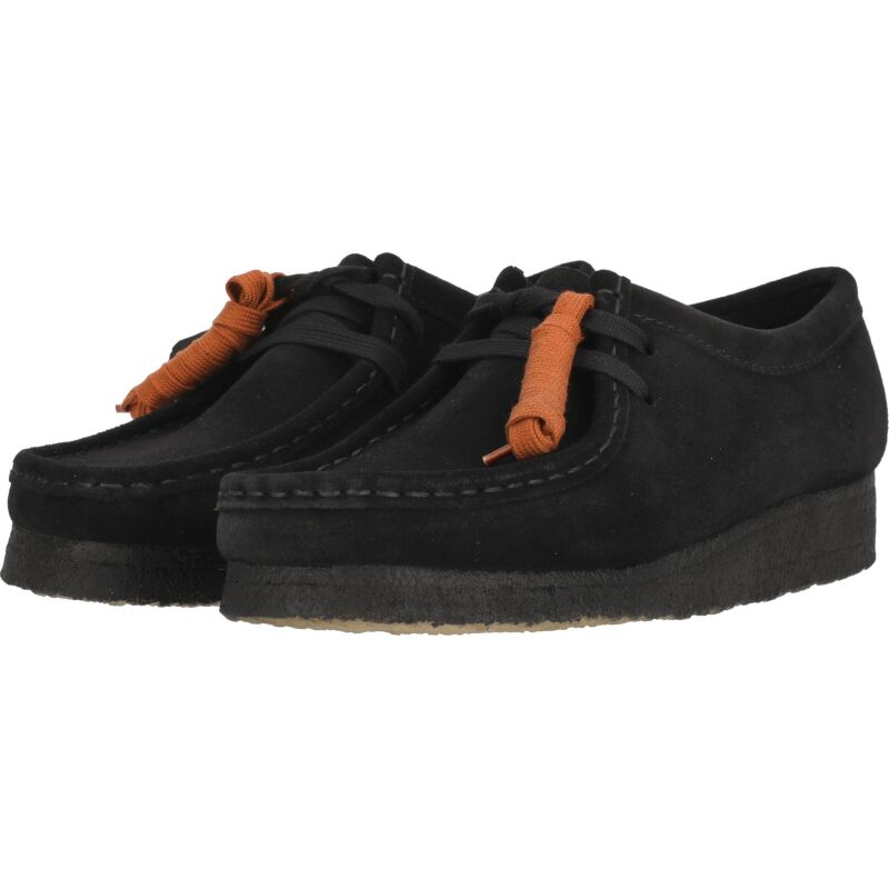 Clarks Wallabee Women's 1219 Black Suede