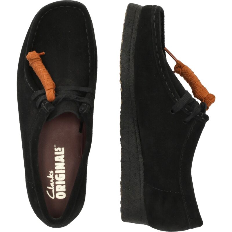 Clarks Wallabee Women's 1219 Black Suede