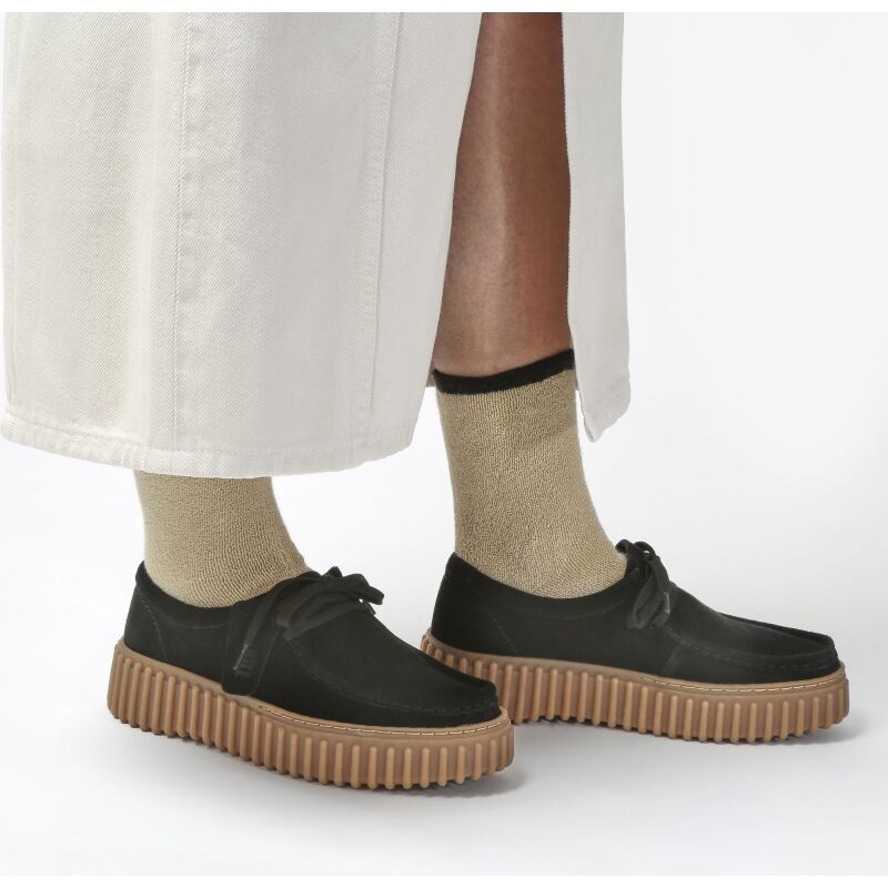 Clarks Torhill Bee Women's 1219 Black Suede