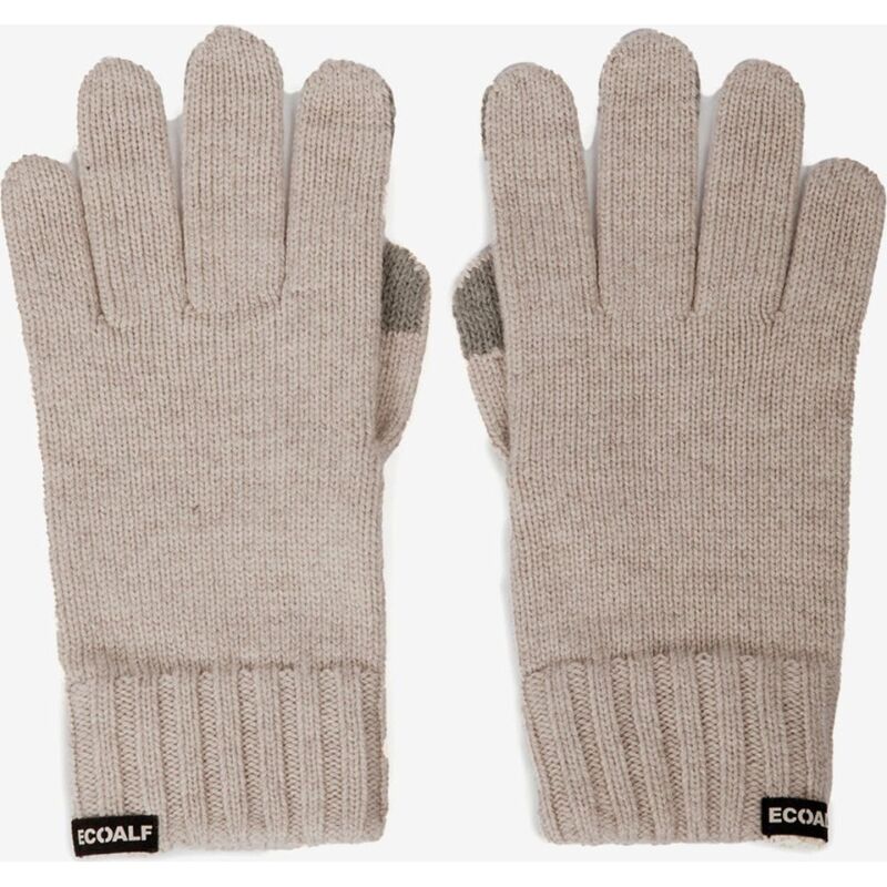ECOALF Wool Gloves Oat Melange