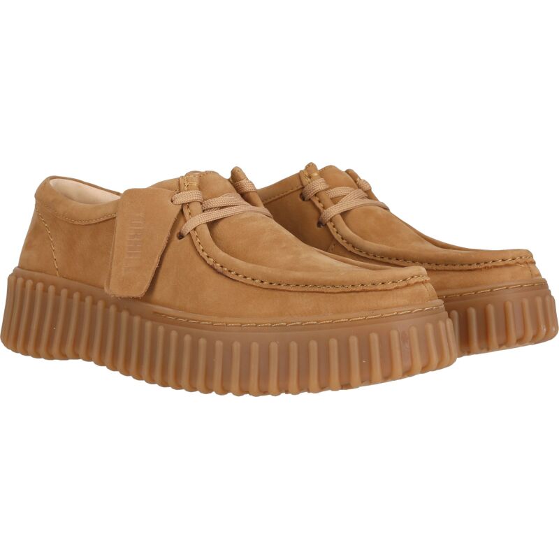 Clarks Torhill Bee Women's 5246 Light Tan Nubuck