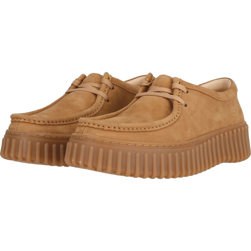Clarks Torhill Bee Women's 5246 Light Tan Nubuck