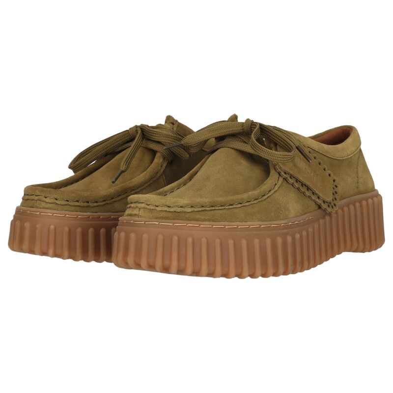 Clarks Torhill Bee Women's 3227 Olive Suede