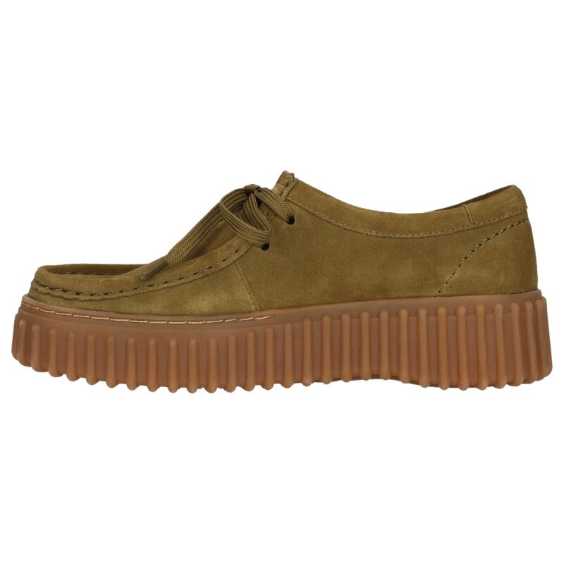 Clarks Torhill Bee Women's 3227 Olive Suede