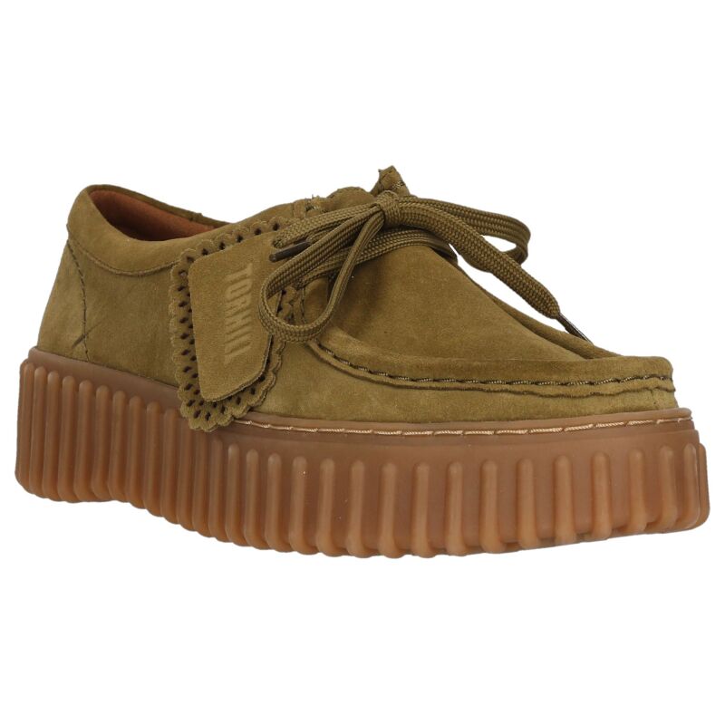 Clarks Torhill Bee Women's 3227 Olive Suede