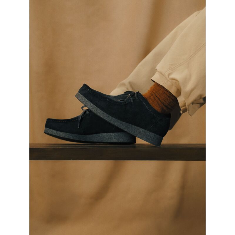 Clarks Wallabee EVO Men's 1219 Black Suede