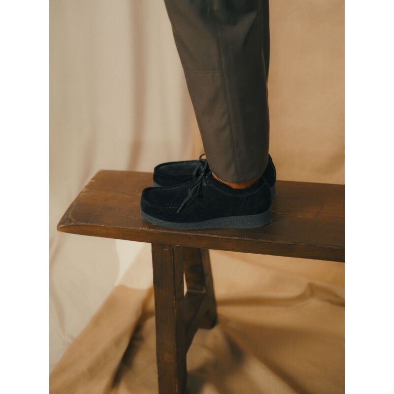 Clarks Wallabee EVO Men's 1219 Black Suede