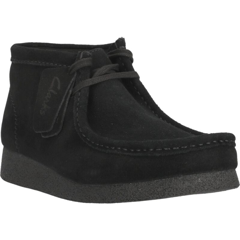 Clarks Wallabee EVO Boot Men's 1219 Black Suede