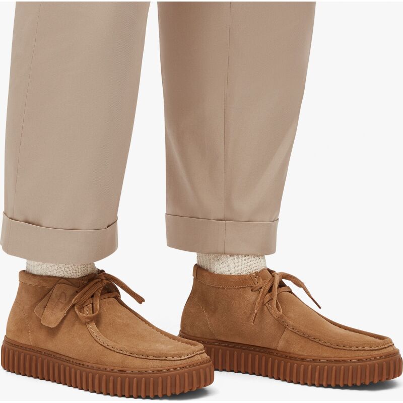 Clarks Torhill Hi Men's 5232 Dark Sand Suede