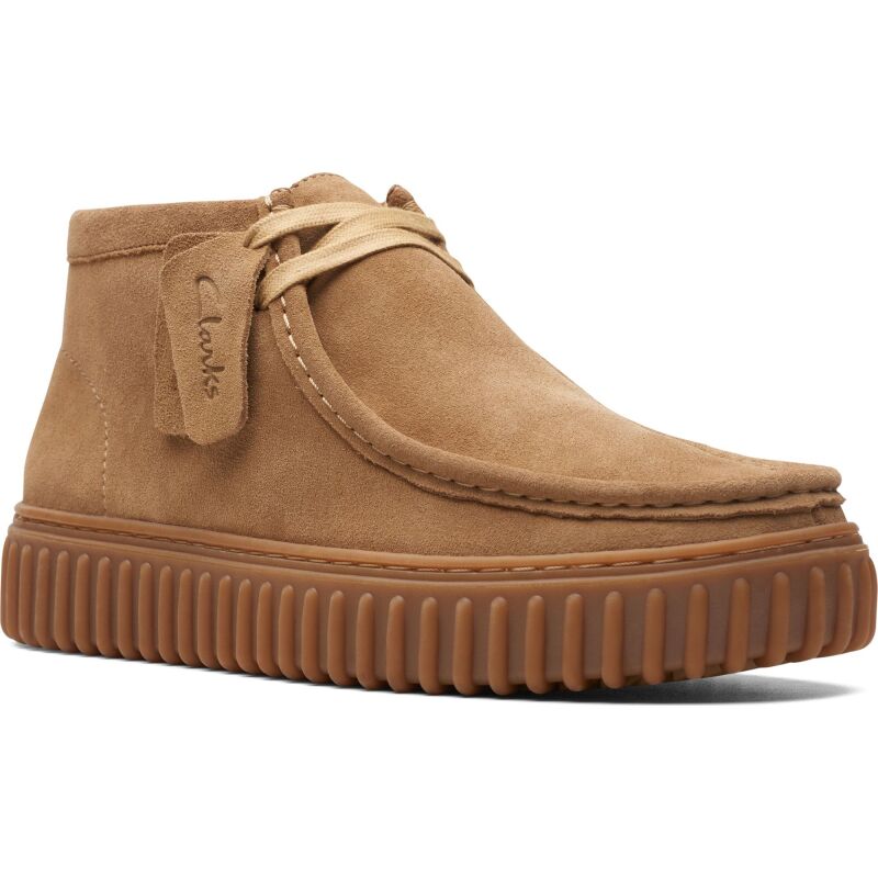 Clarks Torhill Hi Men's 5232 Dark Sand Suede