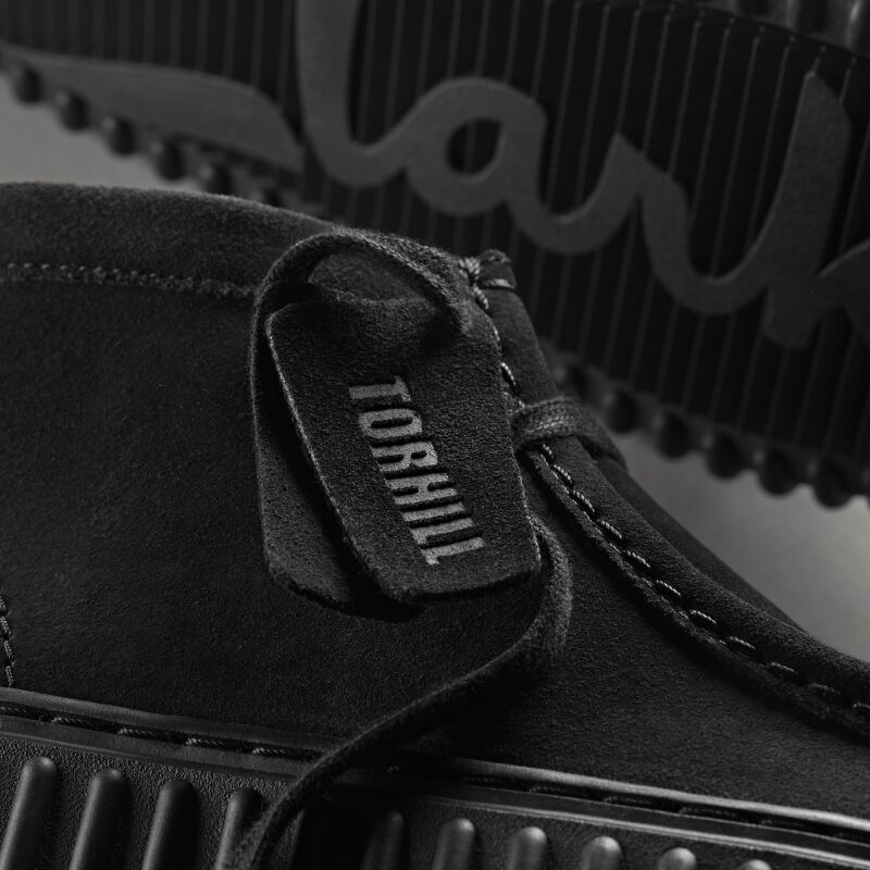 Clarks Torhill Hi Men's 1219 Black Suede