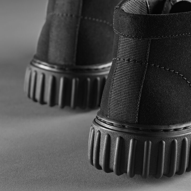 Clarks Torhill Hi Men's 1219 Black Suede