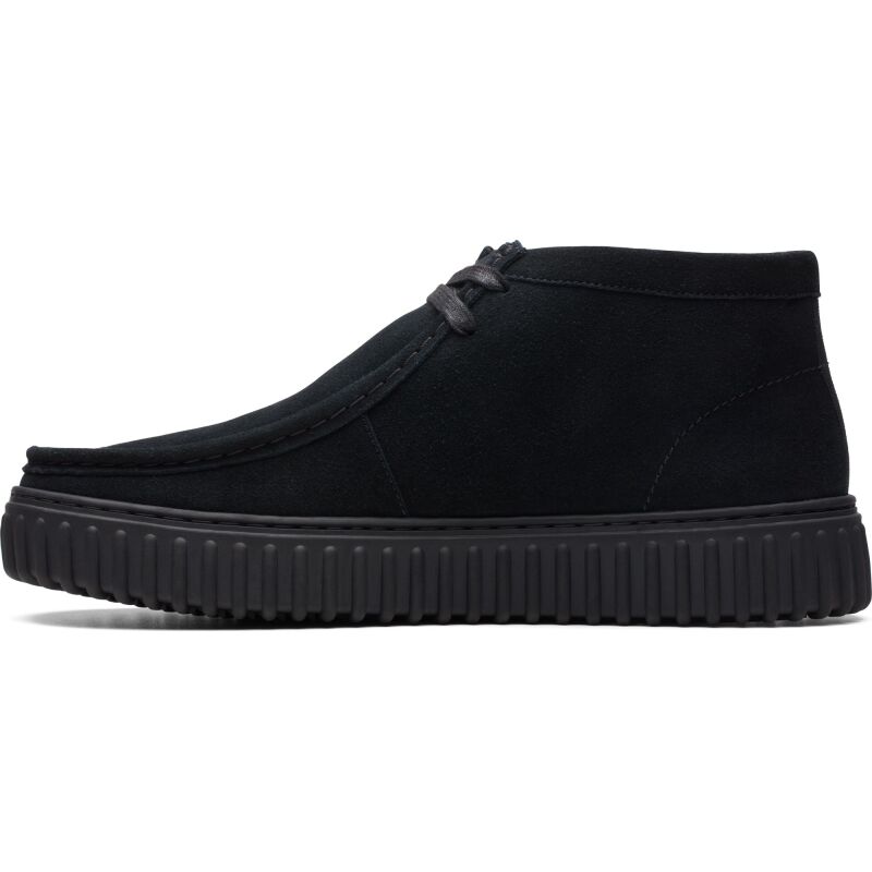 Clarks Torhill Hi Men's 1219 Black Suede