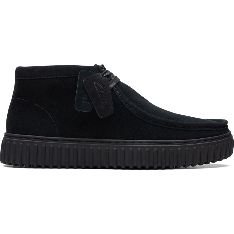 Clarks Torhill Hi Men's 1219 Black Suede