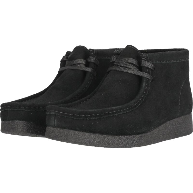 Clarks Wallabee EVO Boot Women's 1219 Black Suede