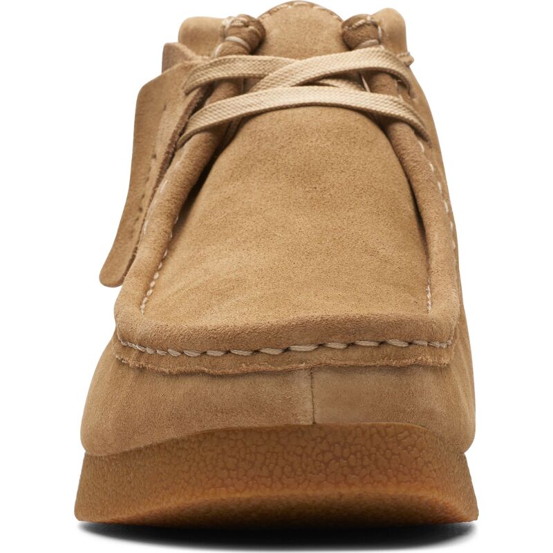 Clarks Wallabee EVO Boot Women's 5232 Dark Sand Suede