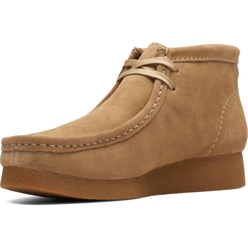 Clarks Wallabee EVO Boot Women's 5232 Dark Sand Suede