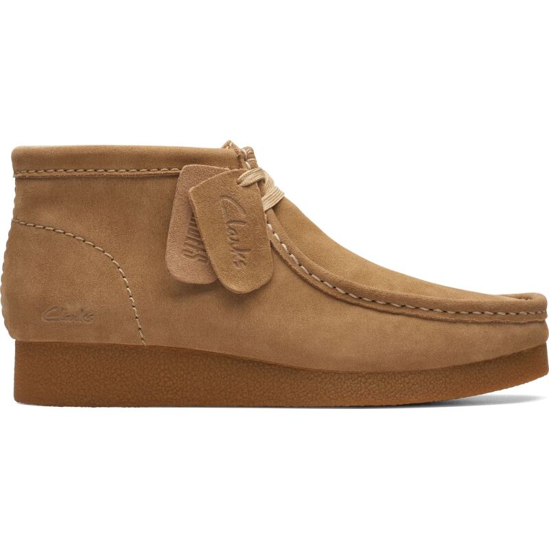 Clarks Wallabee EVO Boot Women's 5232 Dark Sand Suede