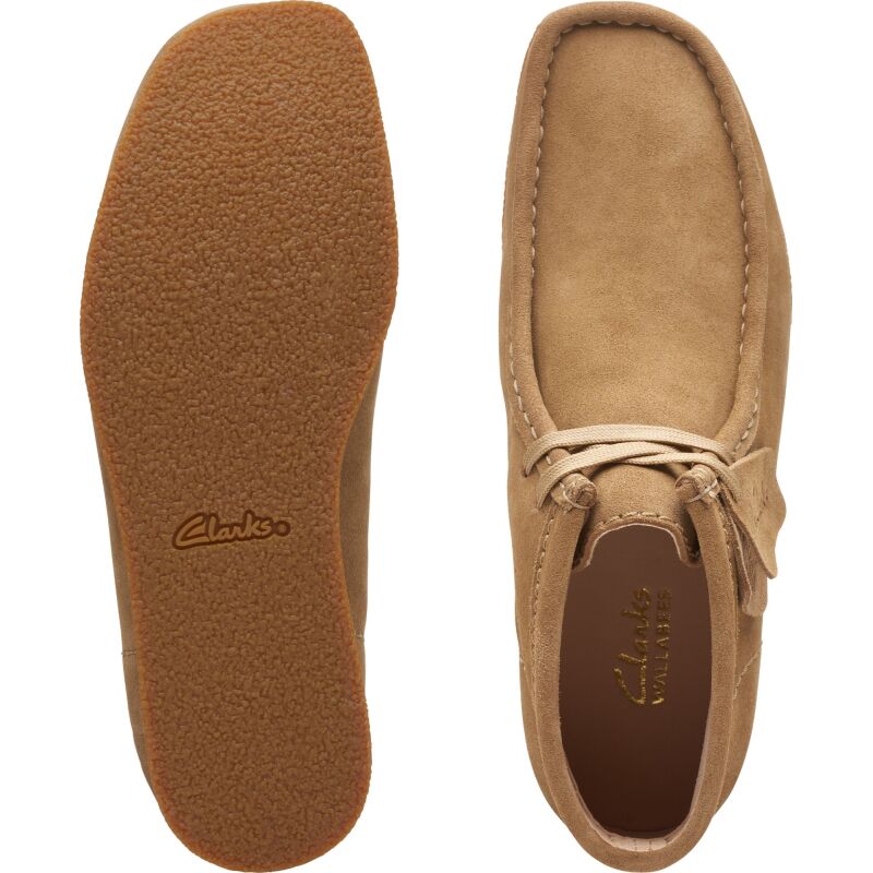 Clarks Wallabee EVO Boot Women's 5232 Dark Sand Suede