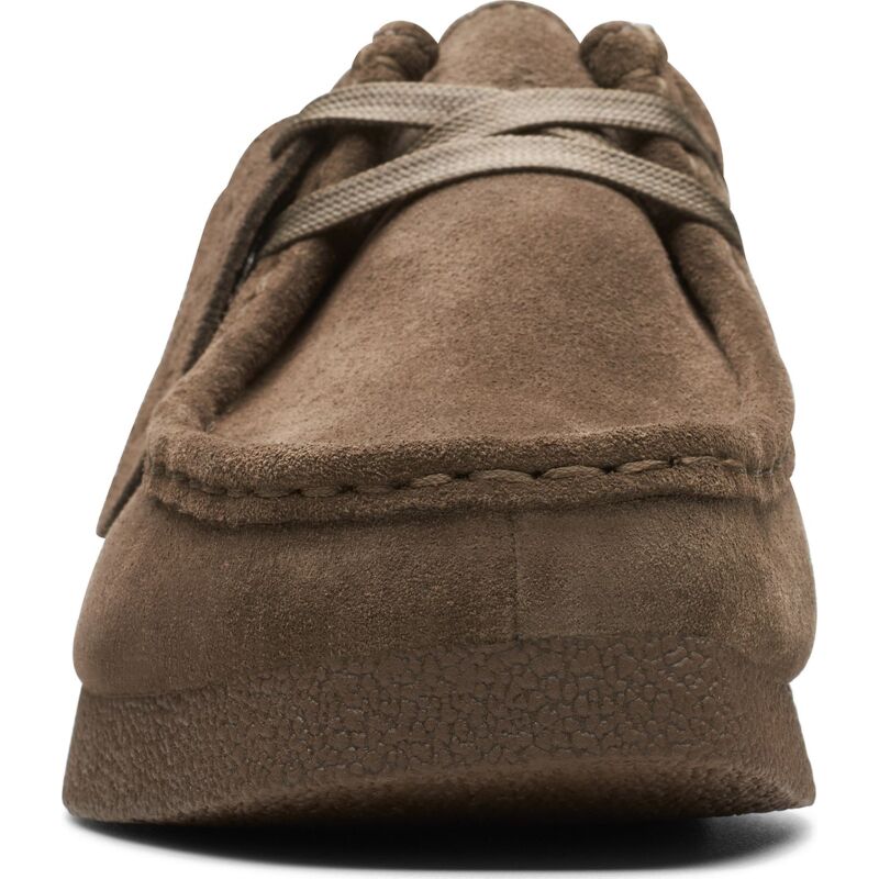 Clarks Wallabee EVO Shoe Women's 3227 Olive Suede