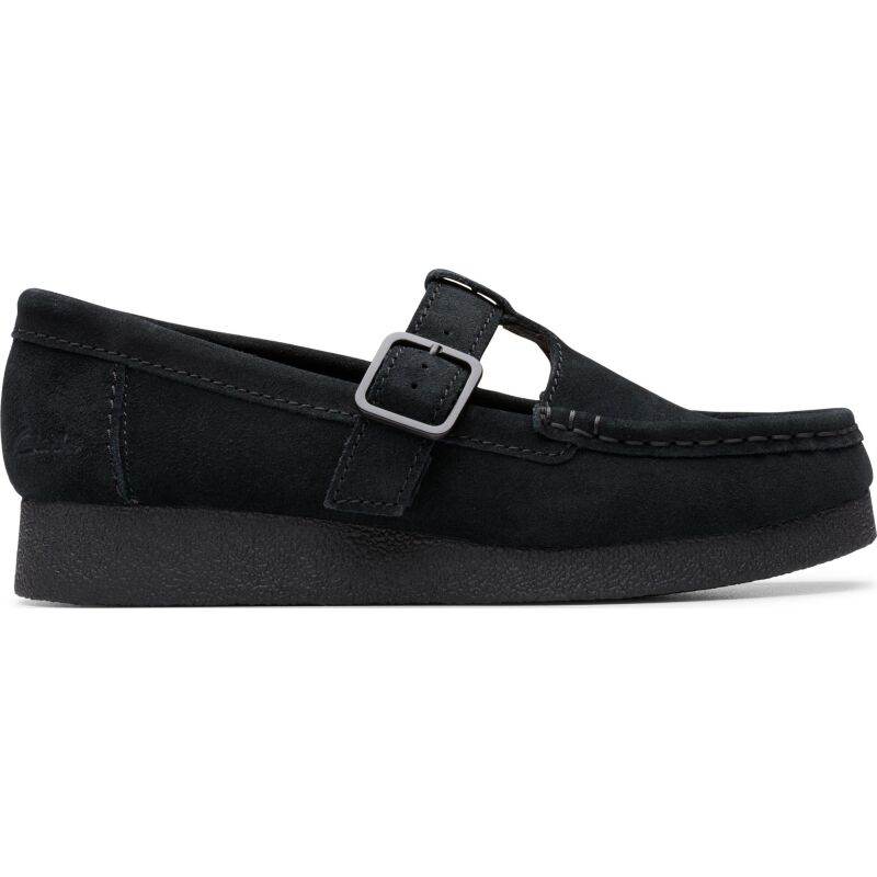 Clarks Wallabee EVO Bar Women's 1219 Black Suede