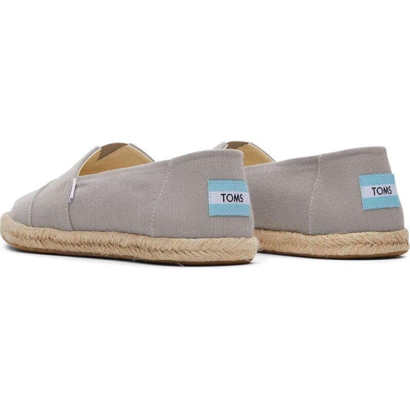 TOMS Recycled Cotton Men Alpargata Rope Grey