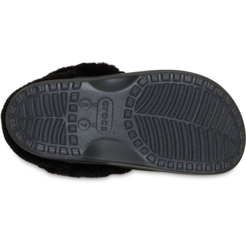 Crocs™ Classic Unfurgettable Sueded Clog Black