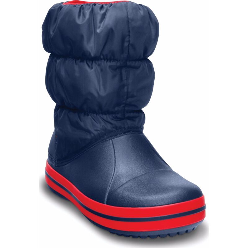 Crocs™ Winter Puff Boot Kids' Темно-синий/Красный