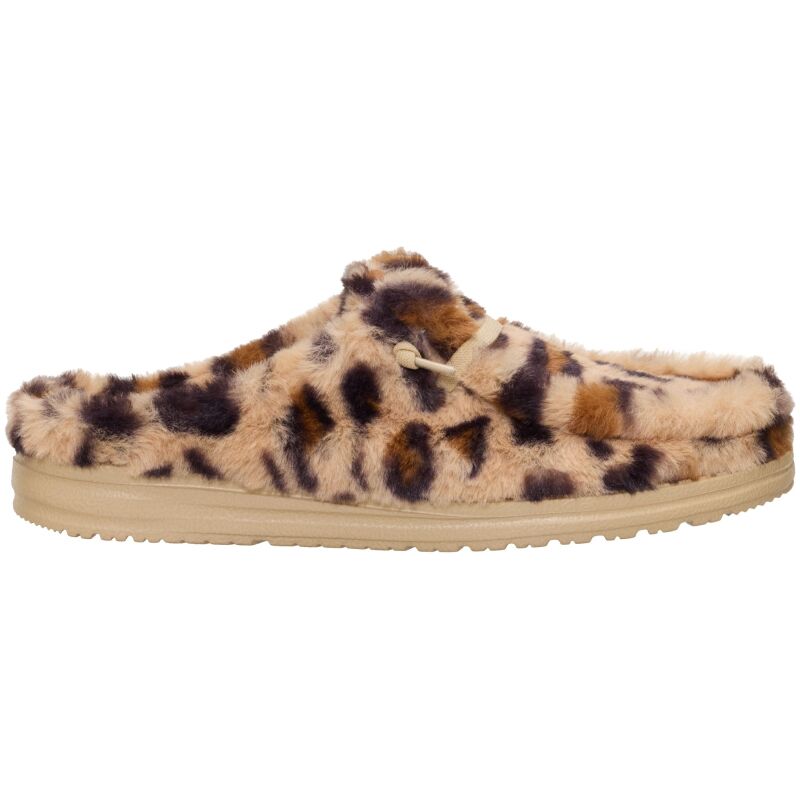 HEYDUDE Wendy Slipper Leo Women's Tan/Multi