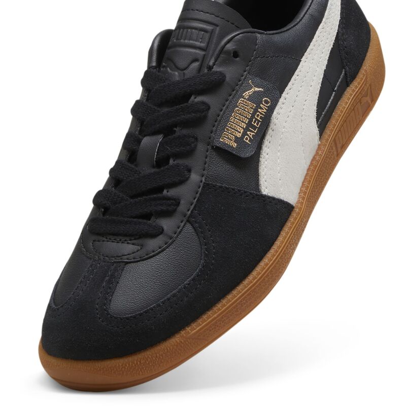 Puma Palermo Leather PUMA Black-Feather Gray-Gum