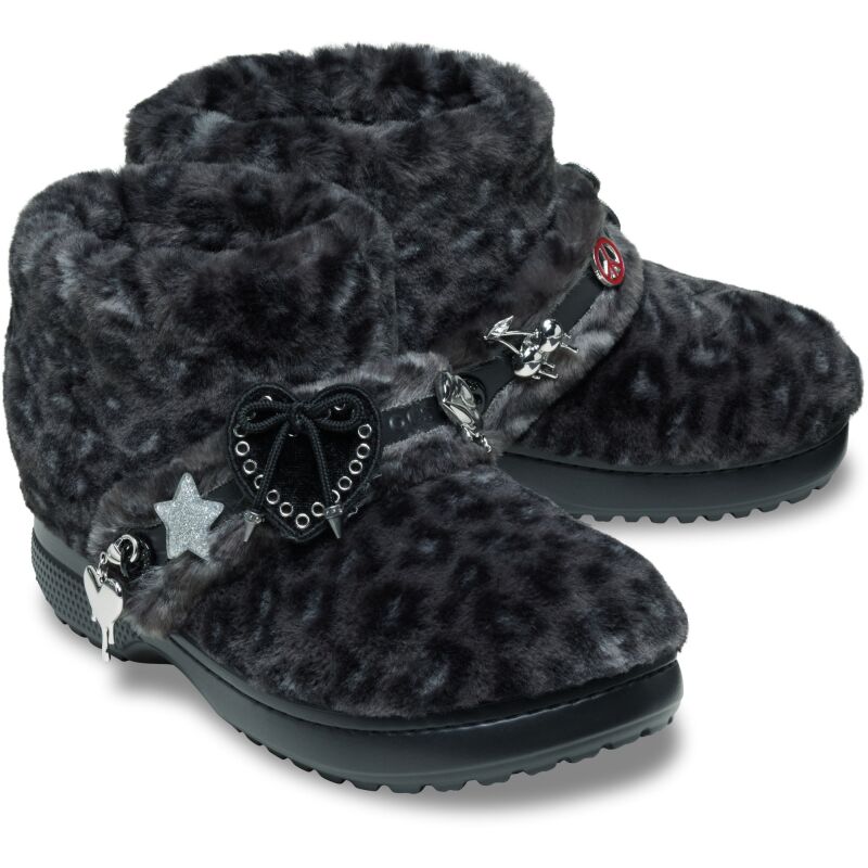 Crocs™ Classic Unfurgettable Black/Leopard