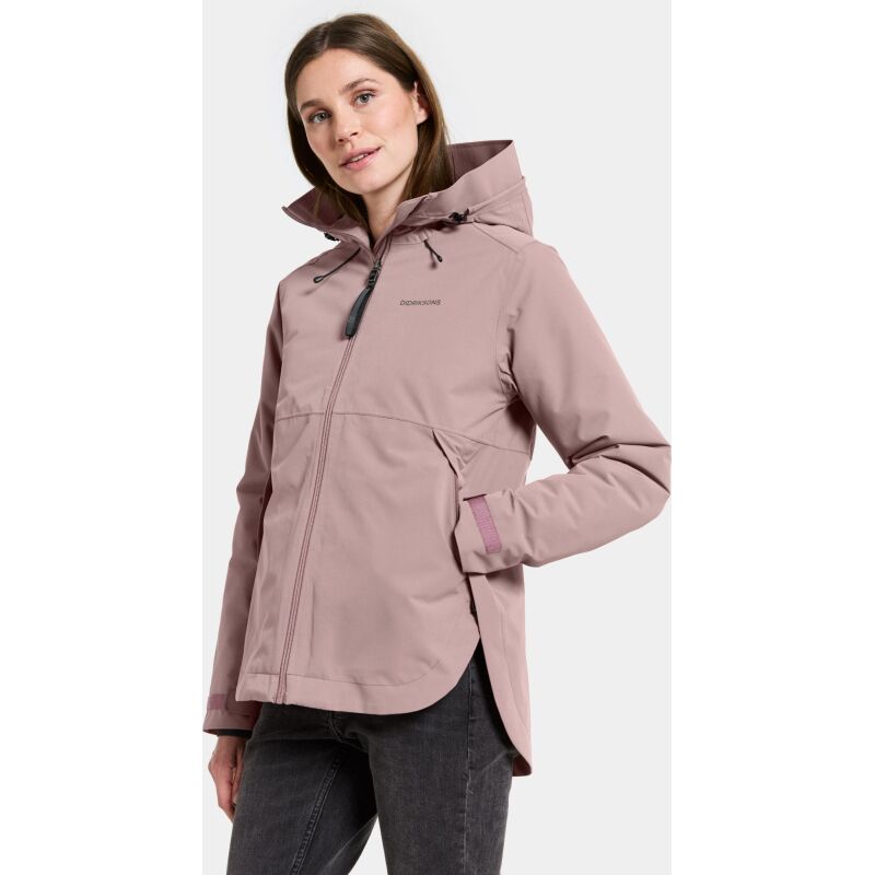 Didriksons Jennie Women's Jacket 2 Faded Wine