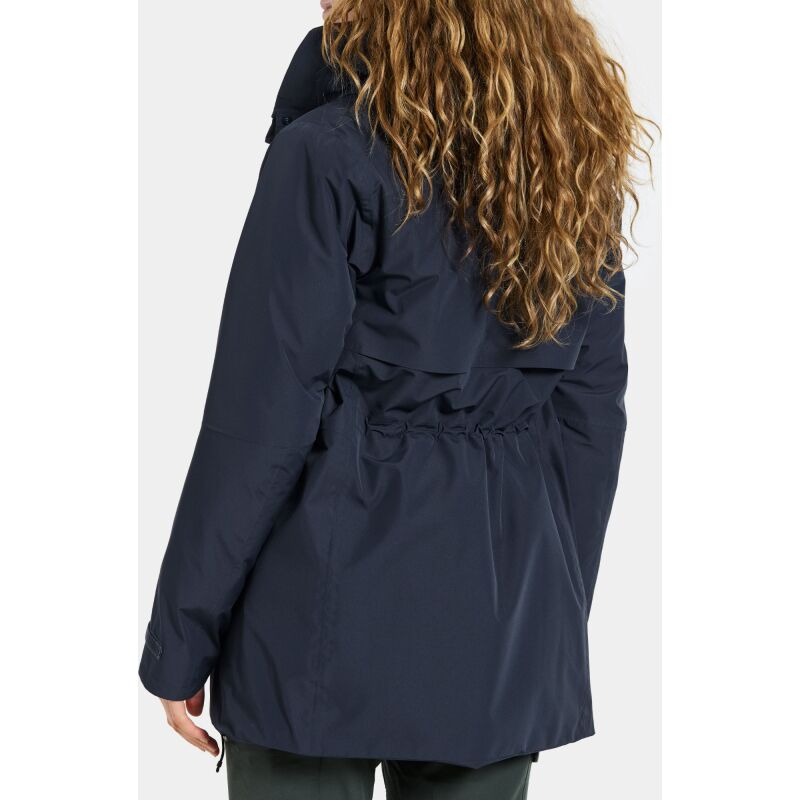 Didriksons Tuva Women's Parka Dark Night Blue