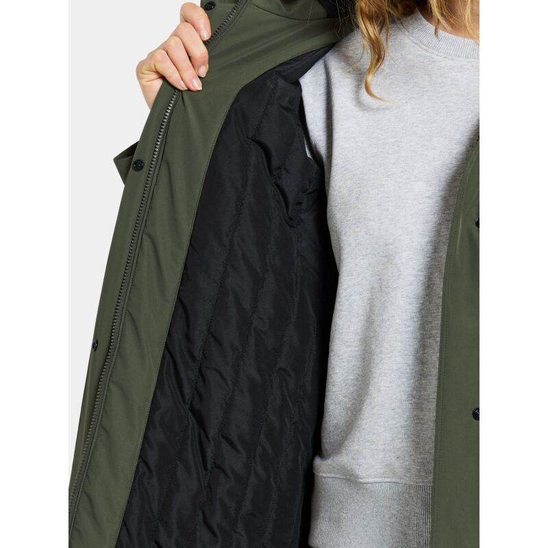 Didriksons Selina Women's Parka Deep Green