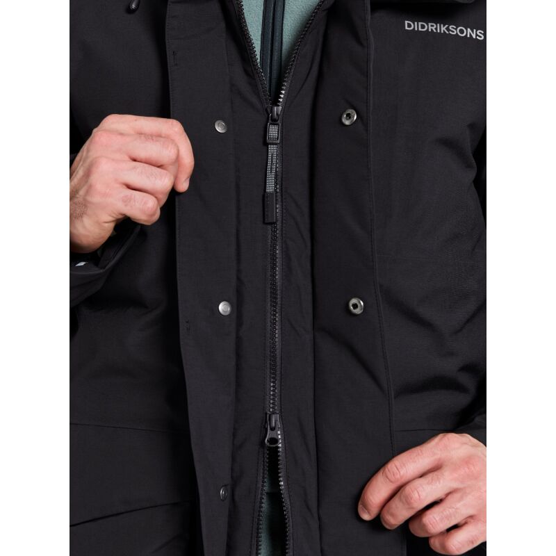Didriksons Akilles Usx Parka 2 Black