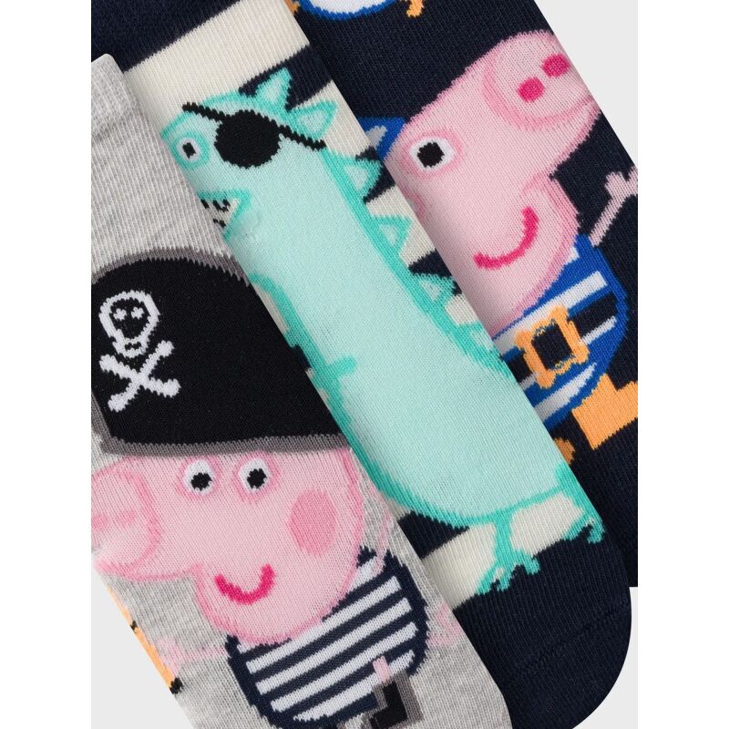 Name It PEPPAPIG 3-PACK SOCK Dark Sapphire