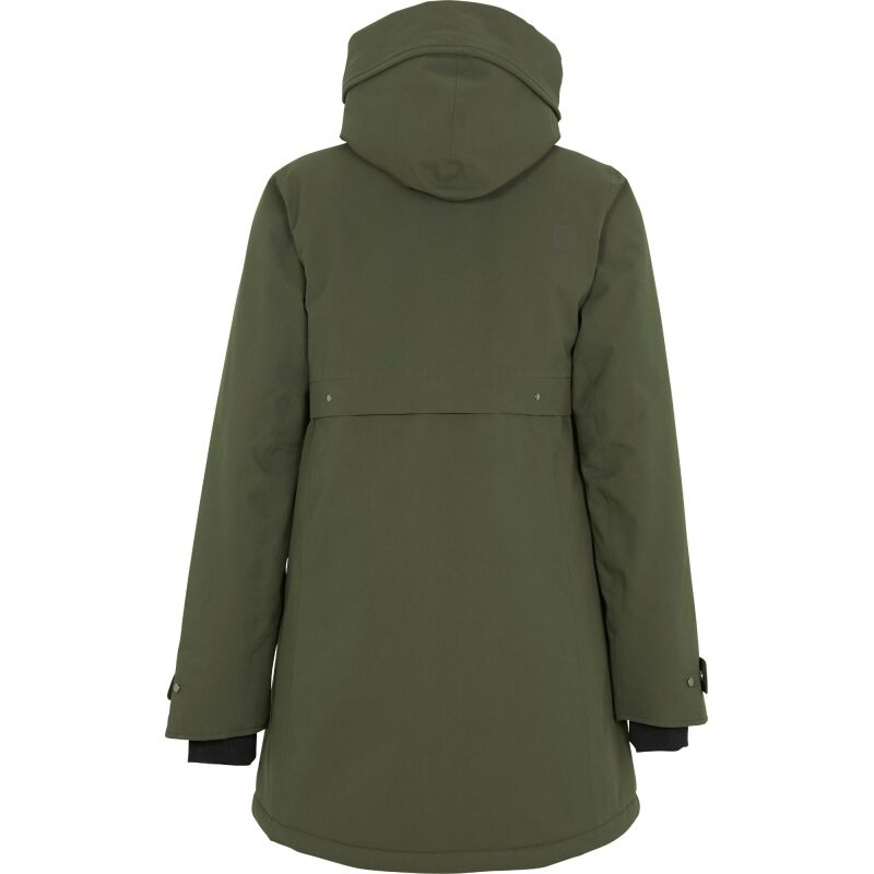 Didriksons Helle Women's Parka 6 Deep Green