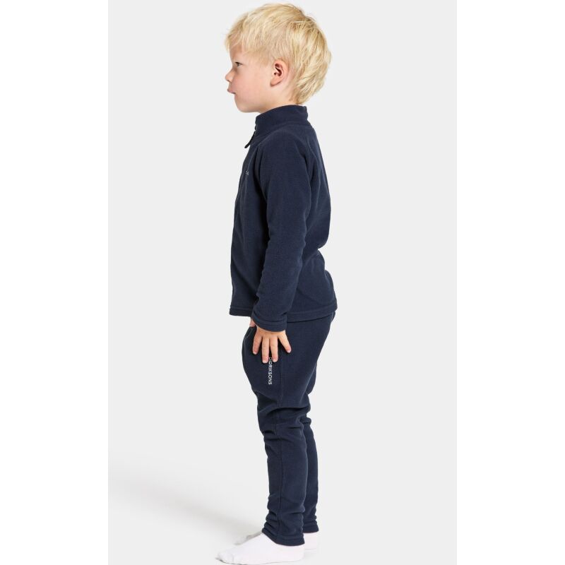 Didriksons Monte Kid's Full-Zip 10 Navy