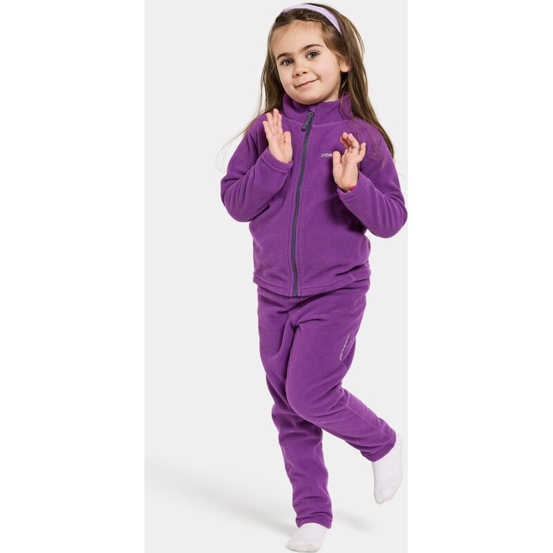 Didriksons Monte Kids' Full-Zip 10 Royal Purple