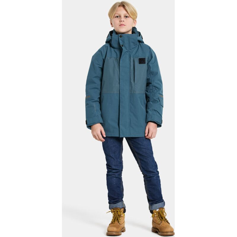 Didriksons Gabbro Kid's Jacket Star blue