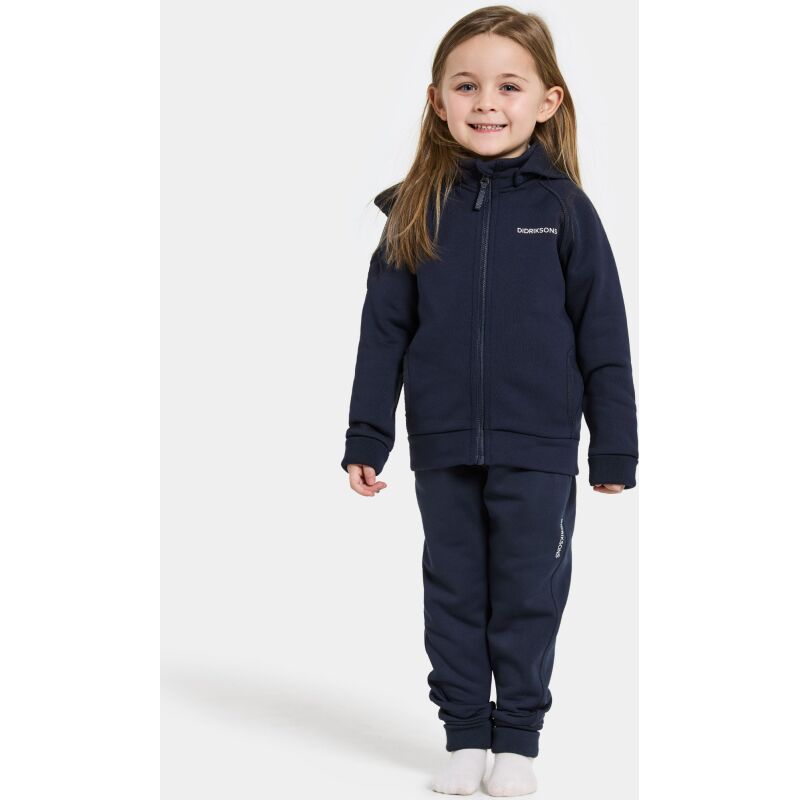 Didriksons Siljan Kid's Full-Zip Navy