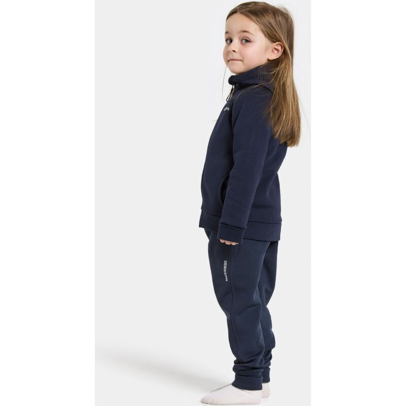 Didriksons Siljan Kid's Full-Zip Navy