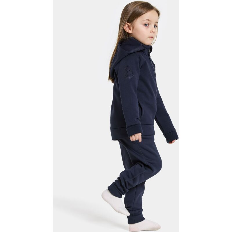 Didriksons Siljan Kid's Full-Zip Navy