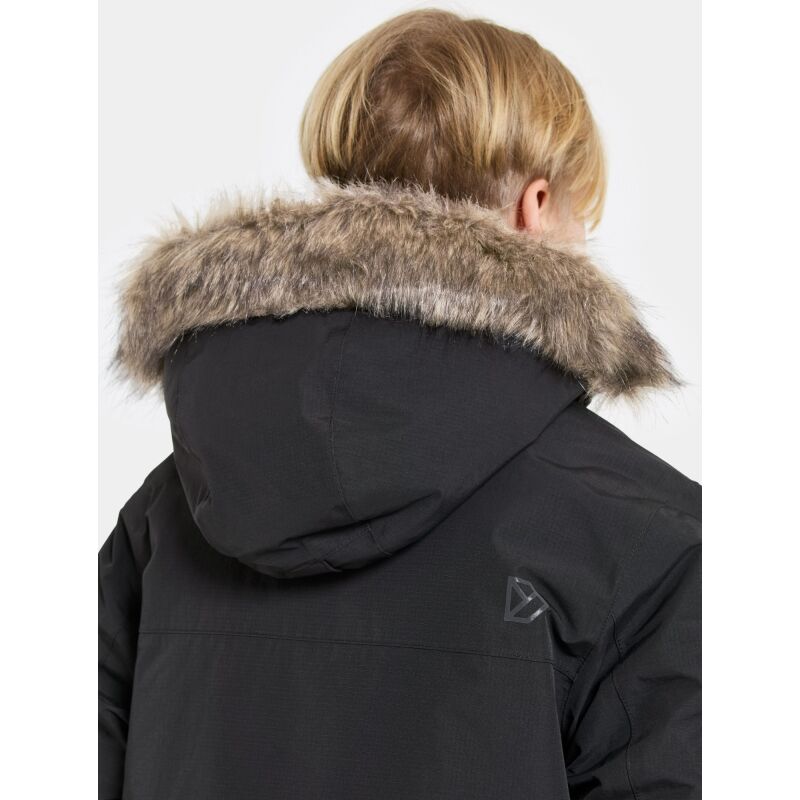 Didriksons Sylvin Kid's Parka Black