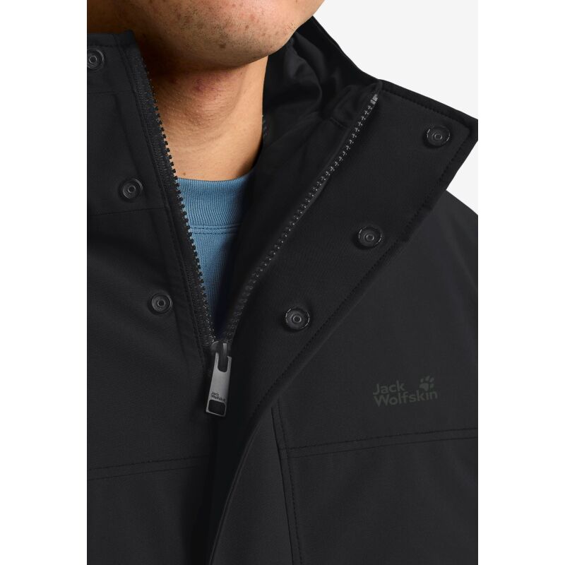 Jack Wolfskin Cold Camp Coat Men's Black
